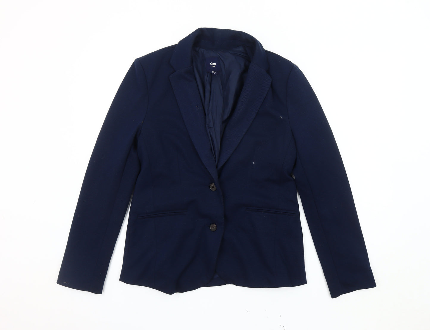 Gap Blue Women's Blazer Jacket, Size 10, Regular Fit