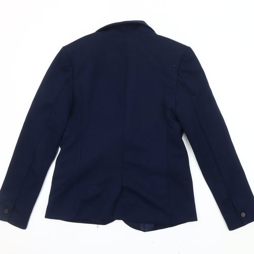 Gap Blue Women's Blazer Jacket, Size 10, Regular Fit