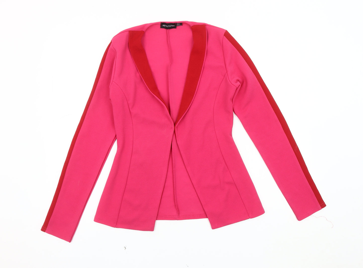 PrettyLittleThing Pink Women's Blazer Size 8