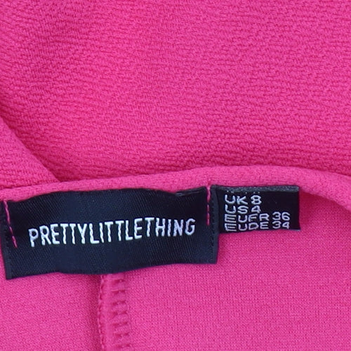 PrettyLittleThing Pink Women's Blazer Size 8