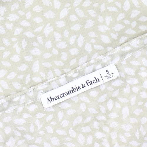 Abercrombie & Fitch Women's Green Wrap Blouse Size S