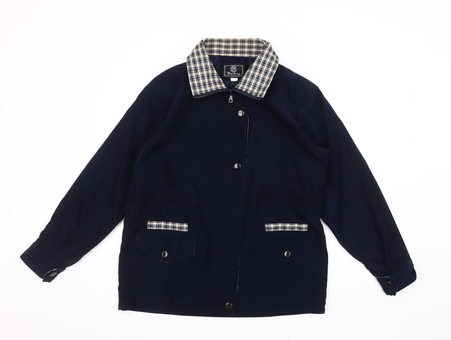Hai Long Men's Blue L Basic Cotton Jacket
