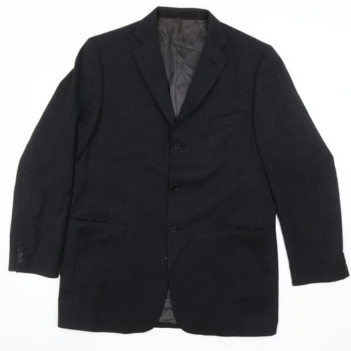 Marks and Spencer Men's Charcoal 42L Wool Blazer