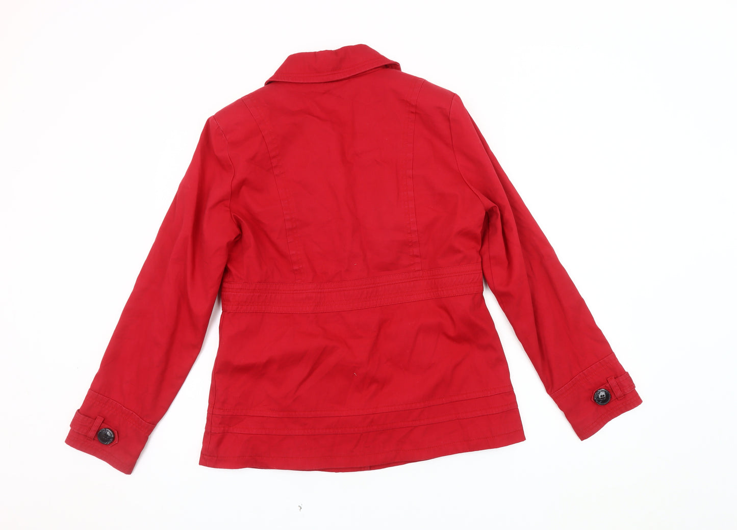 Next Red Women's Size 12 Trench Coat Jacket