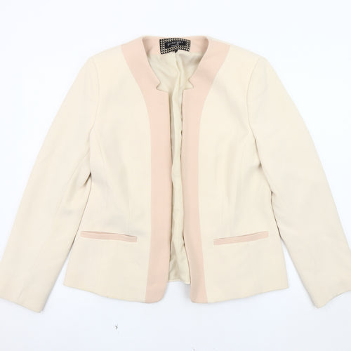 Principles Ivory Women's Suit Jacket Size 14