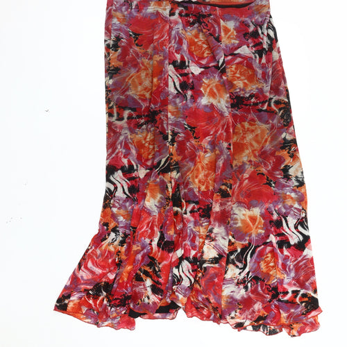 Michele Hope Women's Floral Skirt, Multicoloured, Size 14