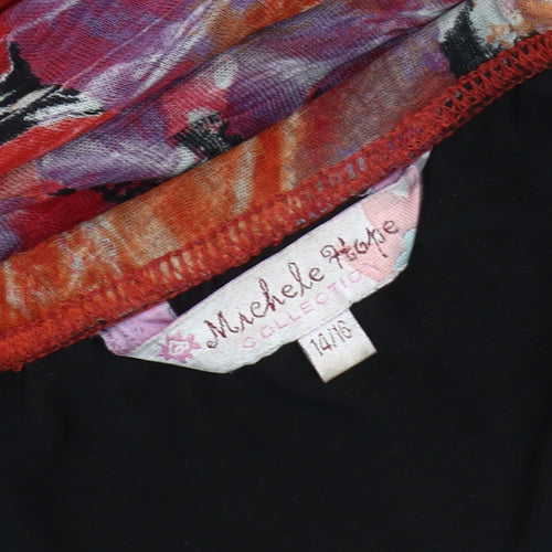 Michele Hope Women's Floral Skirt, Multicoloured, Size 14