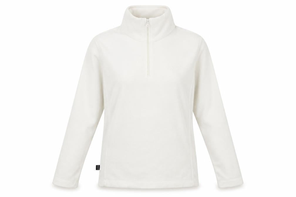 Front view of Campri Women's White Pullover Sweatshirt, size 12
