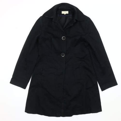 Marks and Spencer Women's Black Trench Coat Size 10