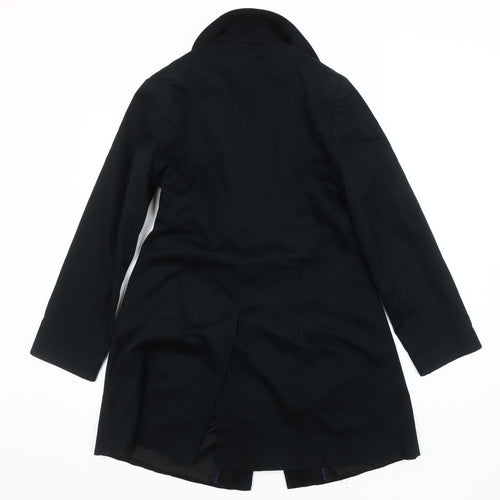 Marks and Spencer Women's Black Trench Coat Size 10