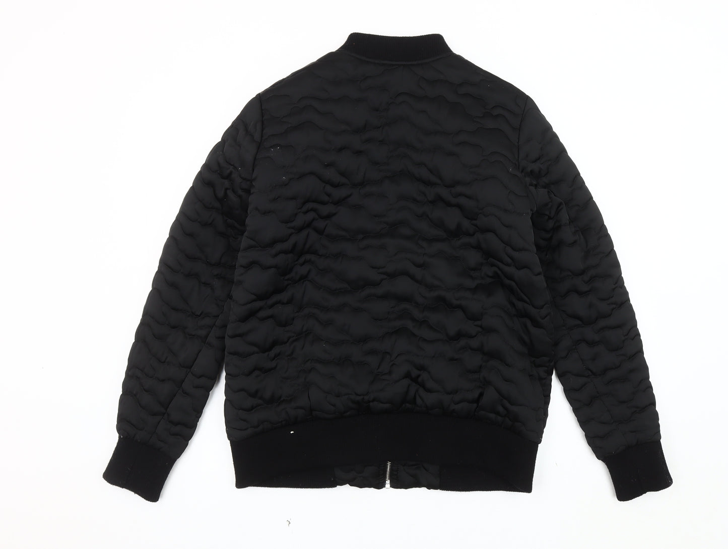 Marks and Spencer Women's Black Bomber Jacket Size 12