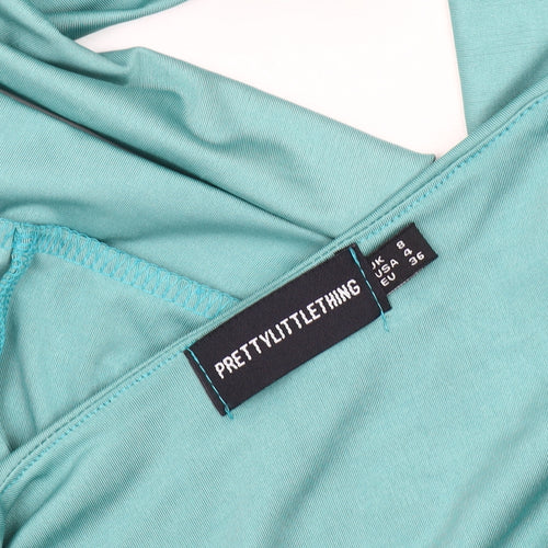 PrettyLittleThing Women’s Green Long Sleeve Top