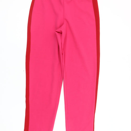 Pretty Little Thing Women's Pink Trousers Size 10