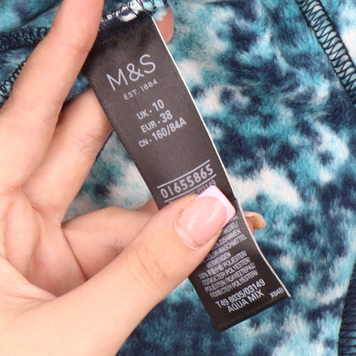 Marks and Spencer Women's Blue Jacket, Size 10