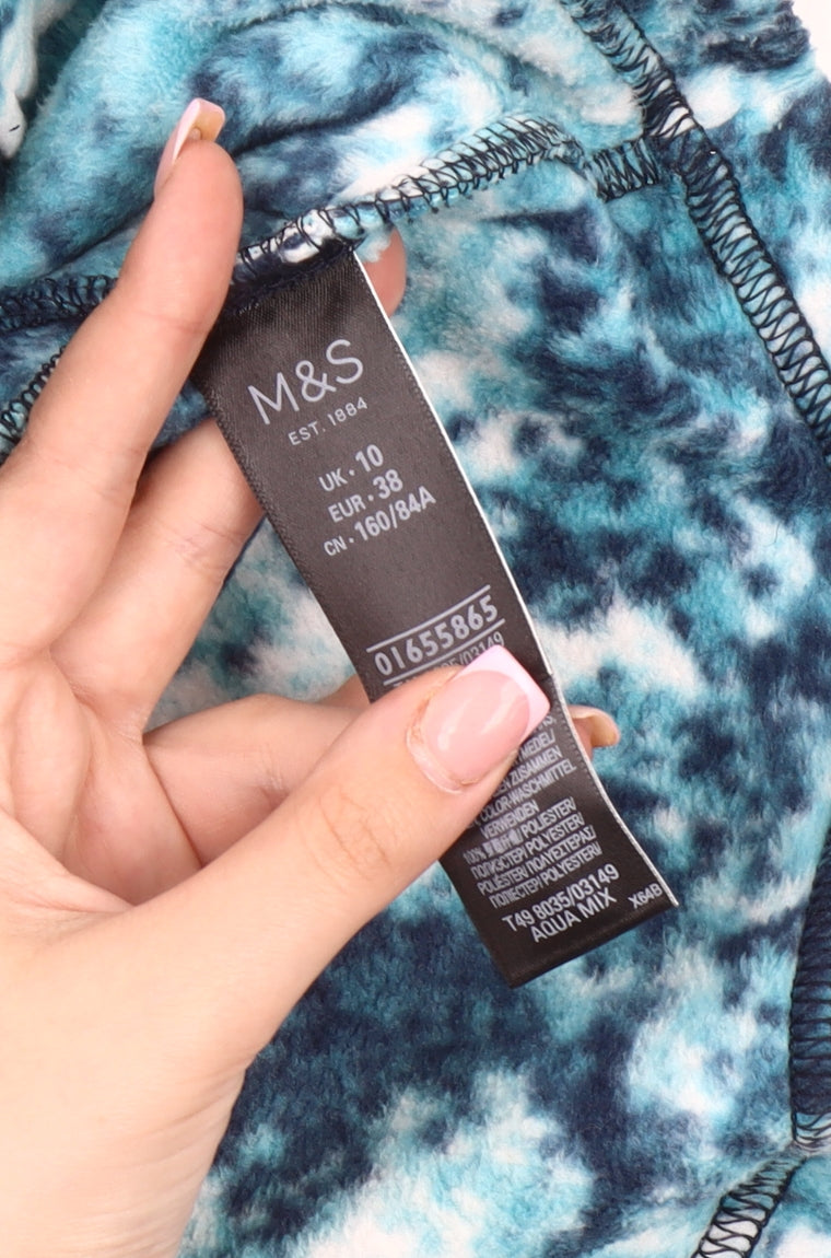 Marks and Spencer Women's Blue Jacket, Size 10