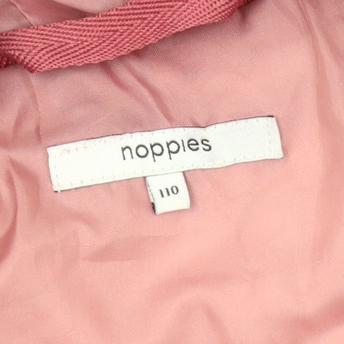 Noppies Girls Blue Hooded Puffer Jacket 2-3 Years