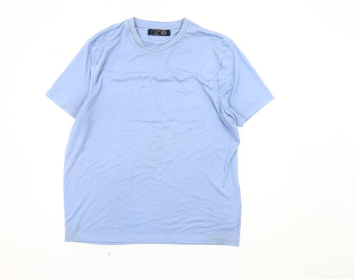 Paul Costelloe Men's Blue XL Crew Neck T-Shirt