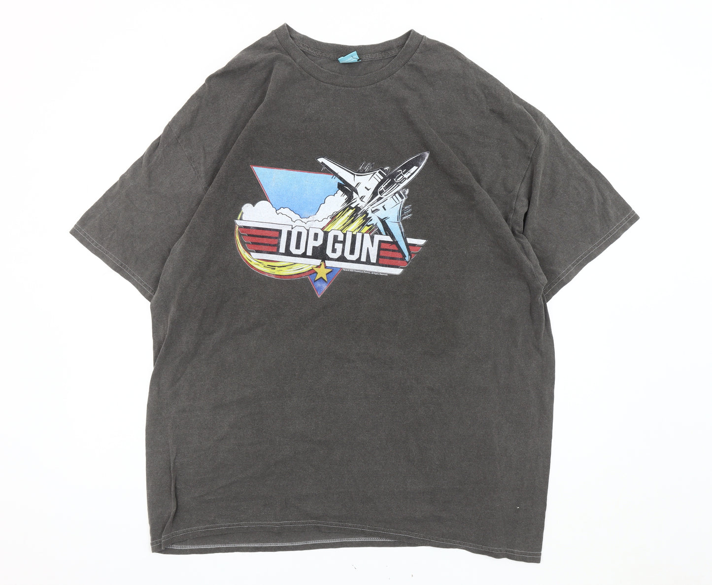 Truffle Shuffle Men's XL Black Top Gun T-Shirt