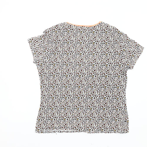 Marks and Spencer Women's Animal Print T-Shirt, UK 12