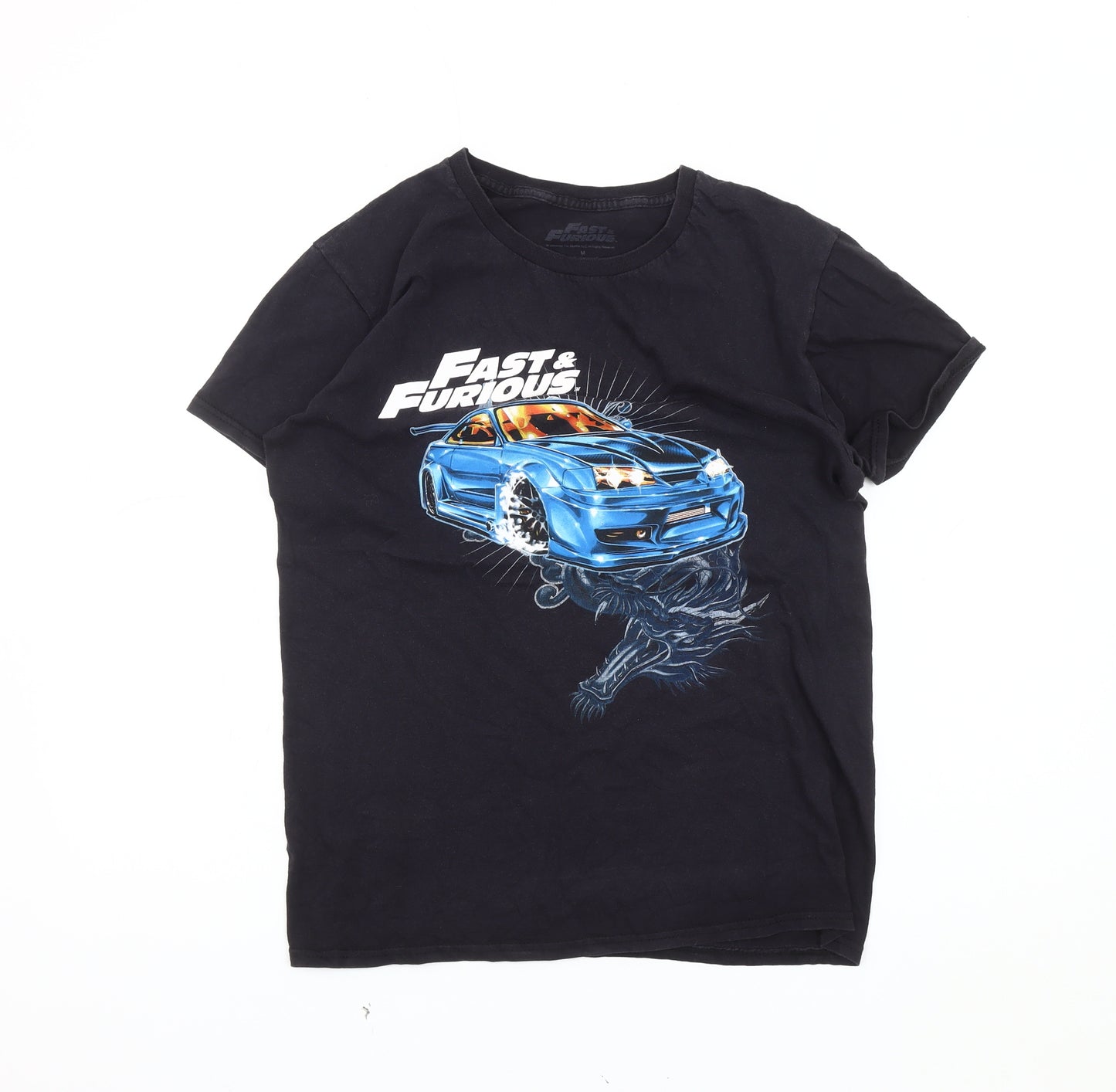 Universal Men's Black Fast & Furious T-Shirt M