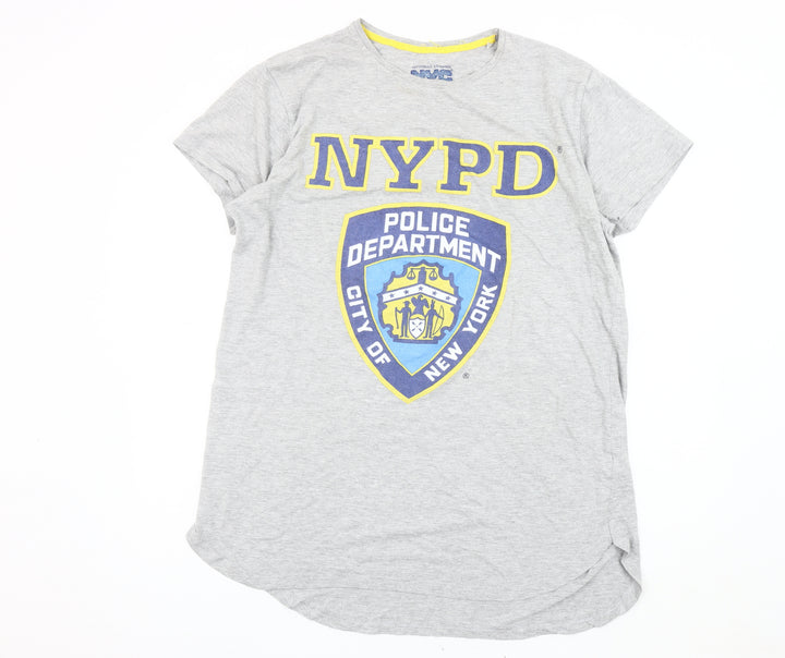 Sommerbond NYPD Grey T-Shirt L Casual Unisex Top