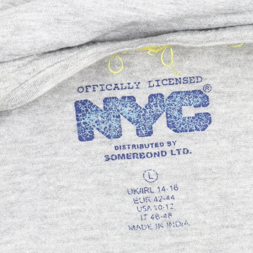 Sommerbond NYPD Grey T-Shirt L Casual Unisex Top