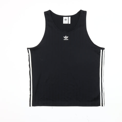 Adidas Men's Black Tank Top L - Gym, Training, Breathable