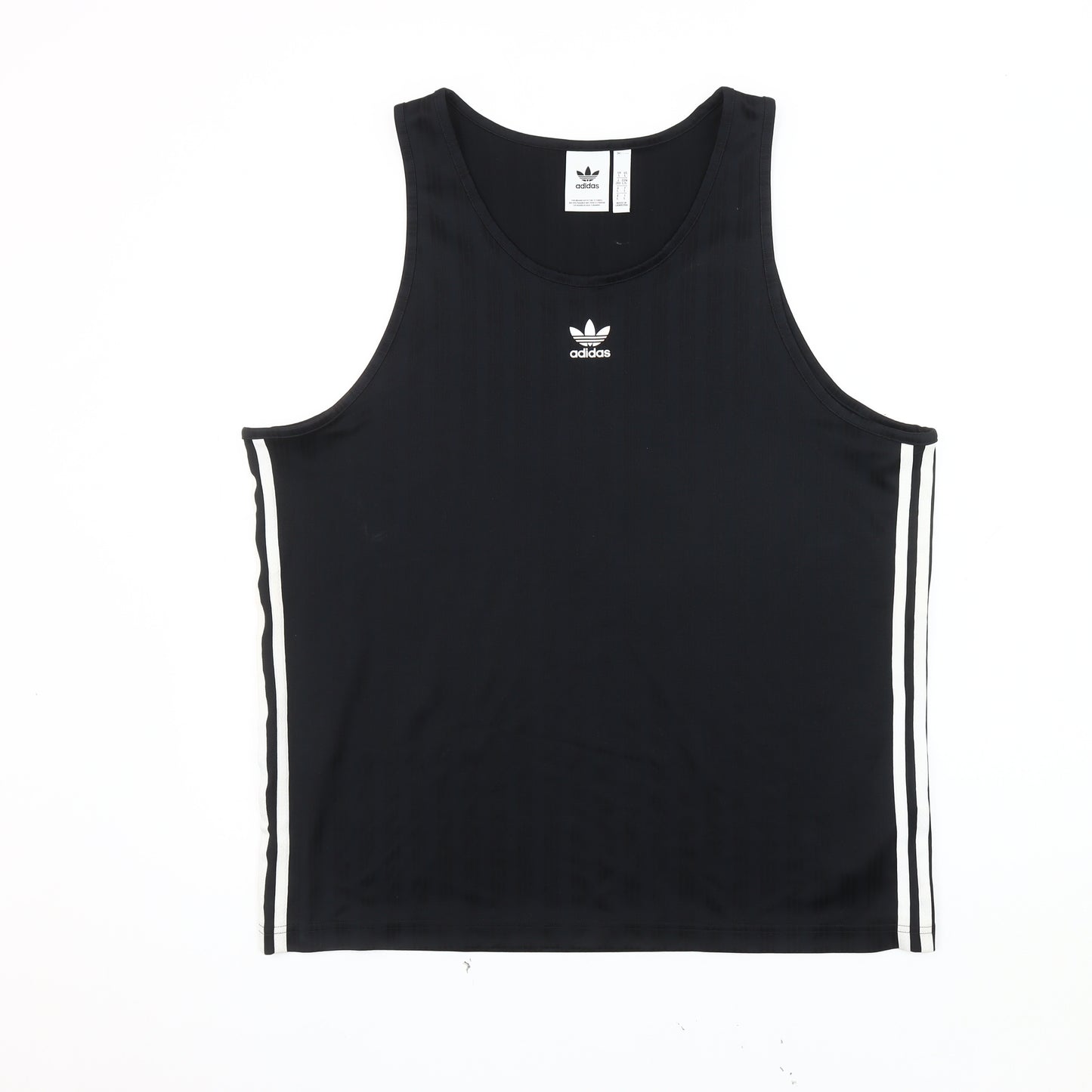 Adidas Men's Black Tank Top L - Gym, Training, Breathable