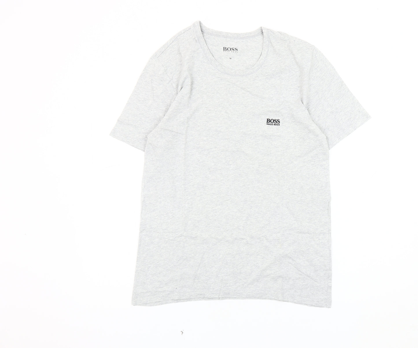 Boss Men’s Grey Crew Neck T-Shirt, Size M