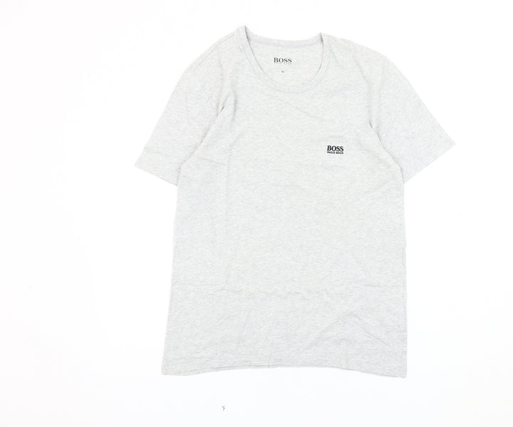 Boss Men’s Grey Crew Neck T-Shirt, Size M