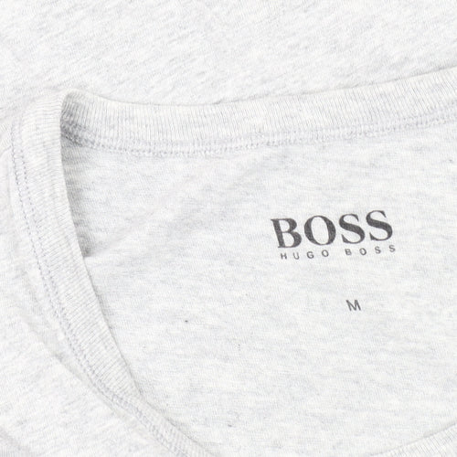 Boss Men’s Grey Crew Neck T-Shirt, Size M
