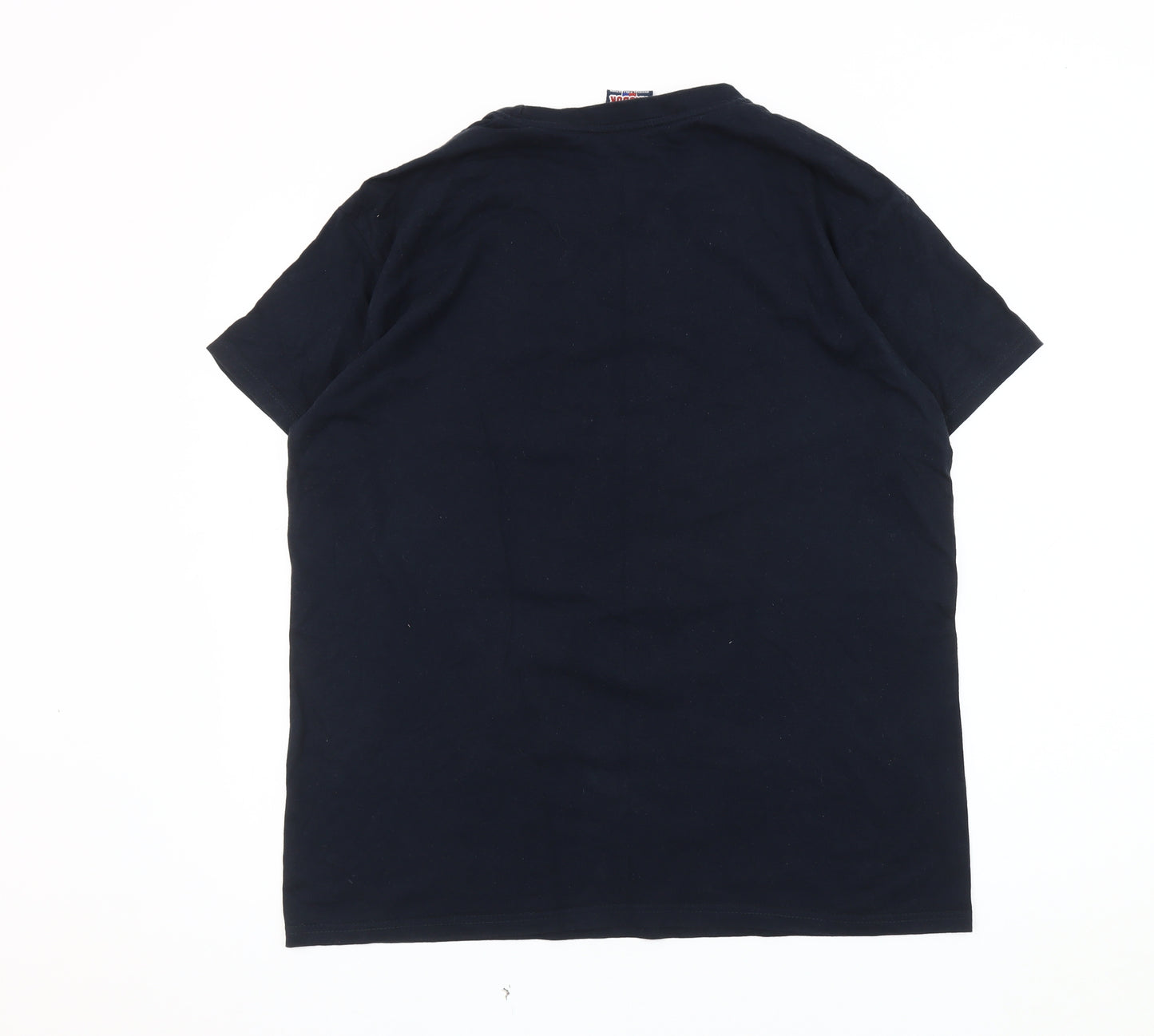 Hajduk Men's Black Graphic T-Shirt L Regular Fit