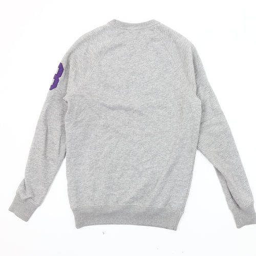 L.O.G.G. Boys Grey XS Pullover Sweatshirt, University Style