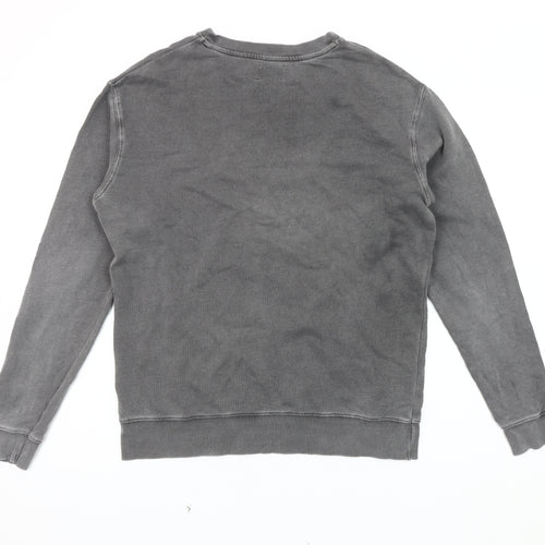 Hush Women's Grey Animal Print Sweatshirt, Size XS