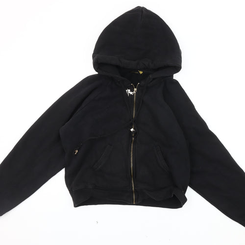 Sugarfree Women's Black XL Hooded Parka Jacket