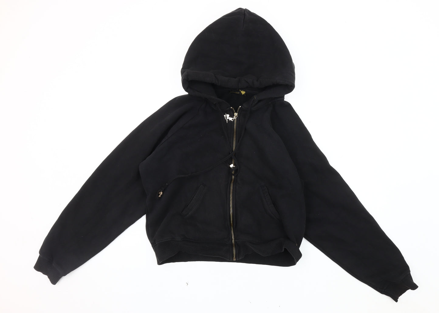 Sugarfree Women's Black XL Hooded Parka Jacket