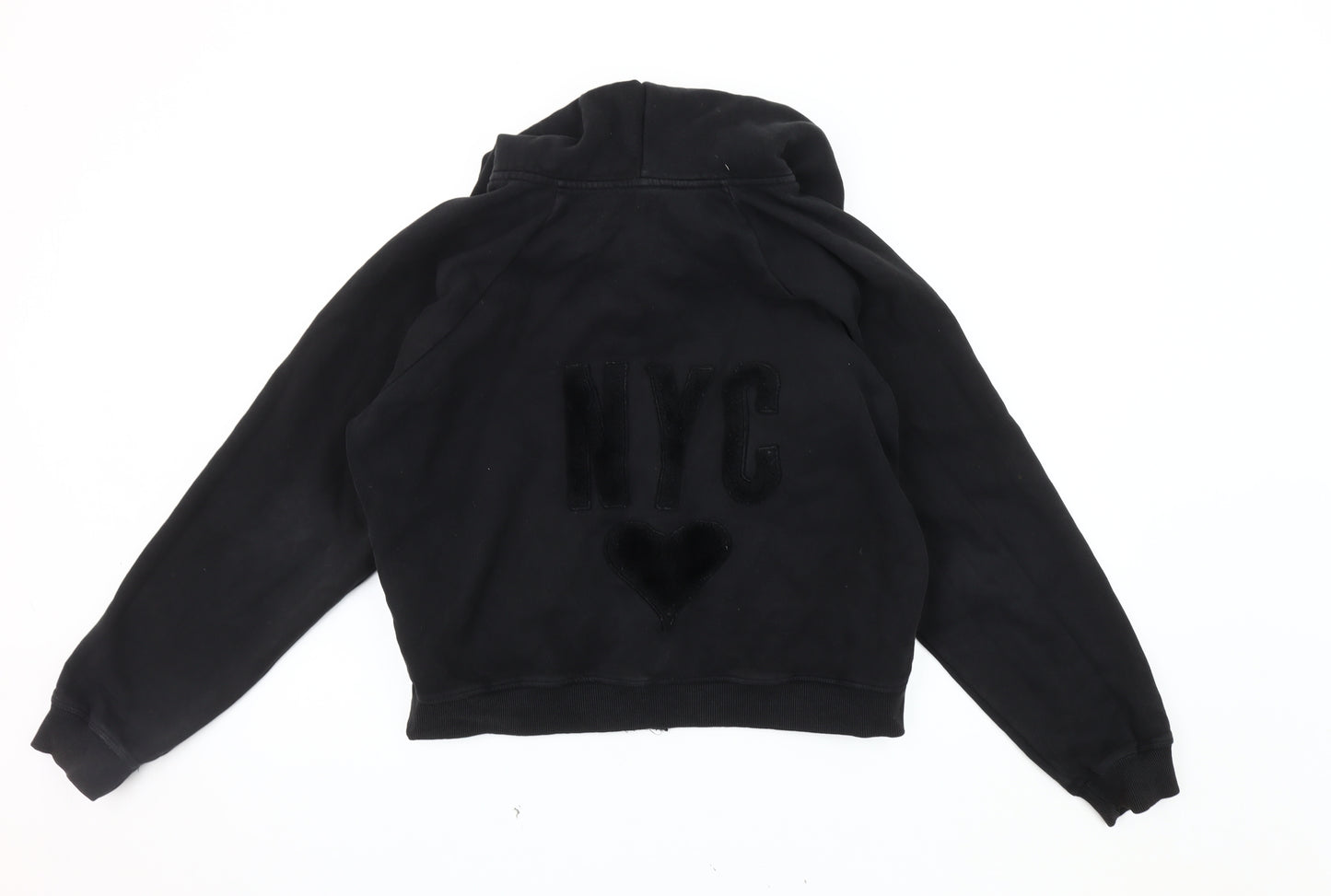 Sugarfree Women's Black XL Hooded Parka Jacket