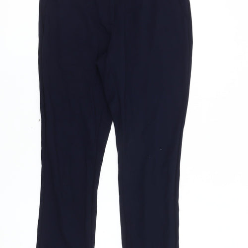 Vero Moda Women's Blue Straight Trousers, Size S