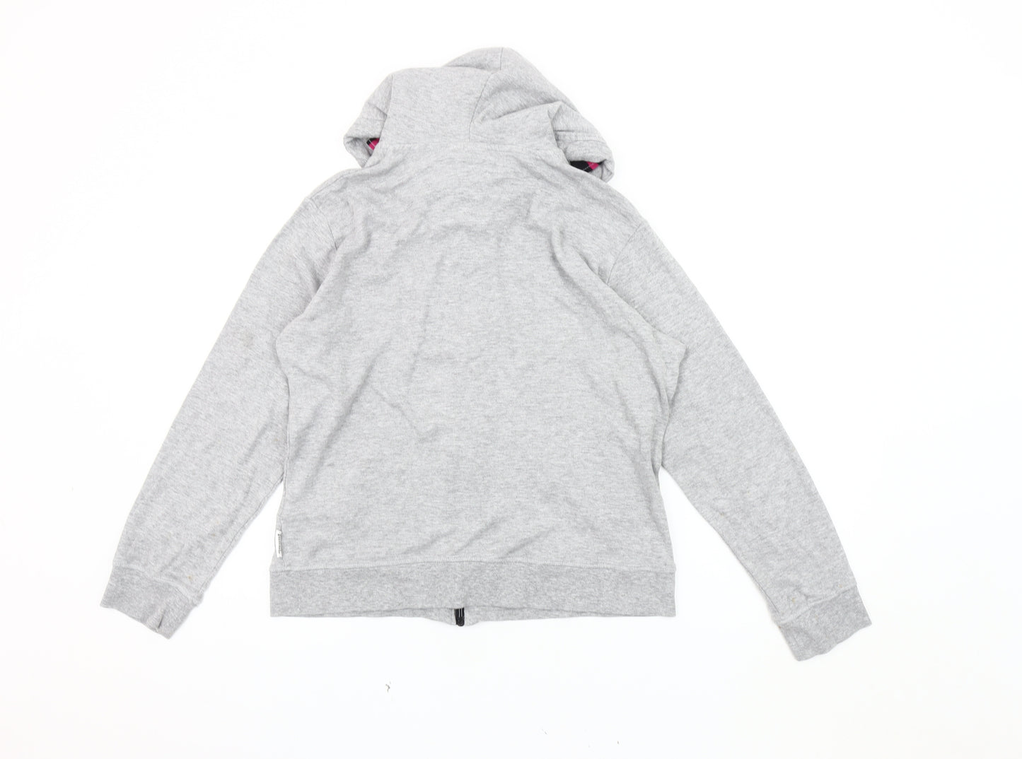 Everlast Women's Grey Hooded Jacket Size 14