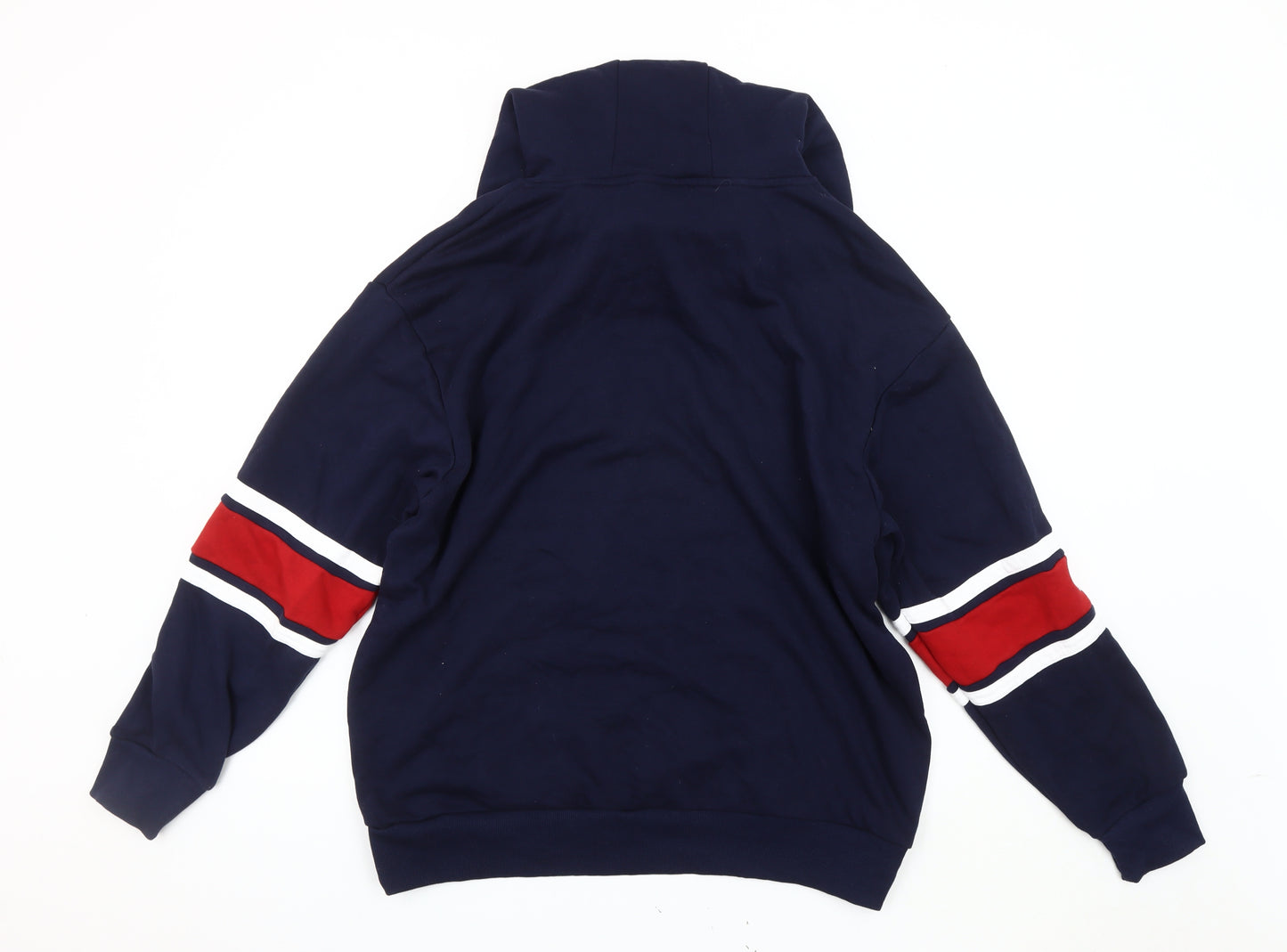 Primark Men's Blue Patriots Hoodie L Pullover