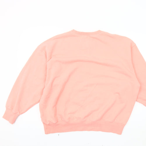 American Eagle Unisex Pink Pullover Sweatshirt, Size L