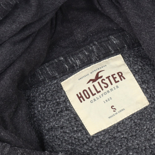 Hollister Men's Grey Pullover Hoodie S