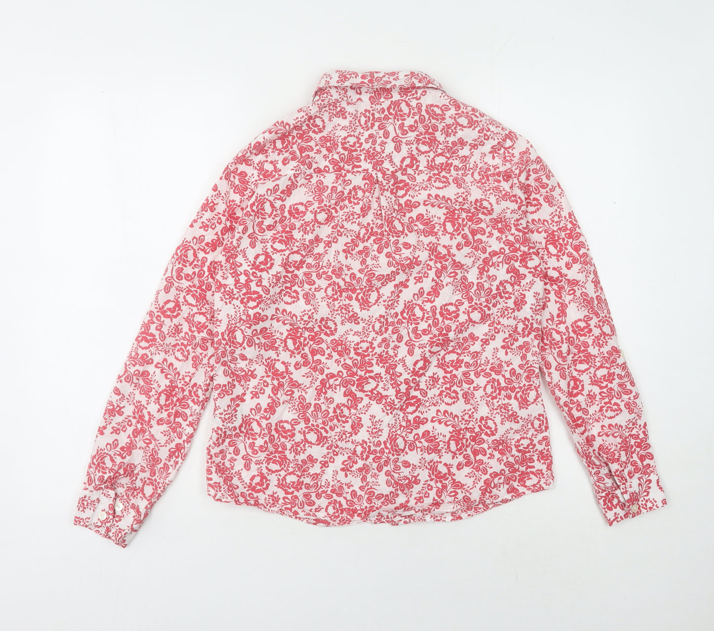 Marks and Spencer Women's Floral Shirt, Size 10, Cotton