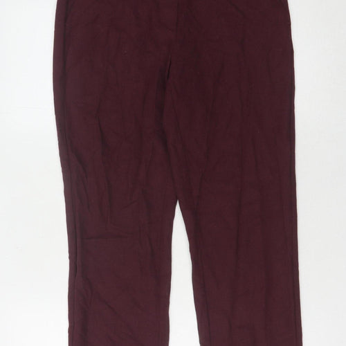 Marks and Spencer Women's Red Trousers, Size 10