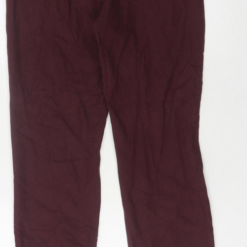 Marks and Spencer Women's Red Trousers, Size 10
