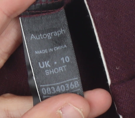 Marks and Spencer Women's Red Trousers, Size 10