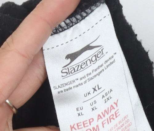 Slazenger Men's Black XL Sweatpants