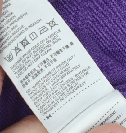 Superdry Men's Purple Polo Shirt L