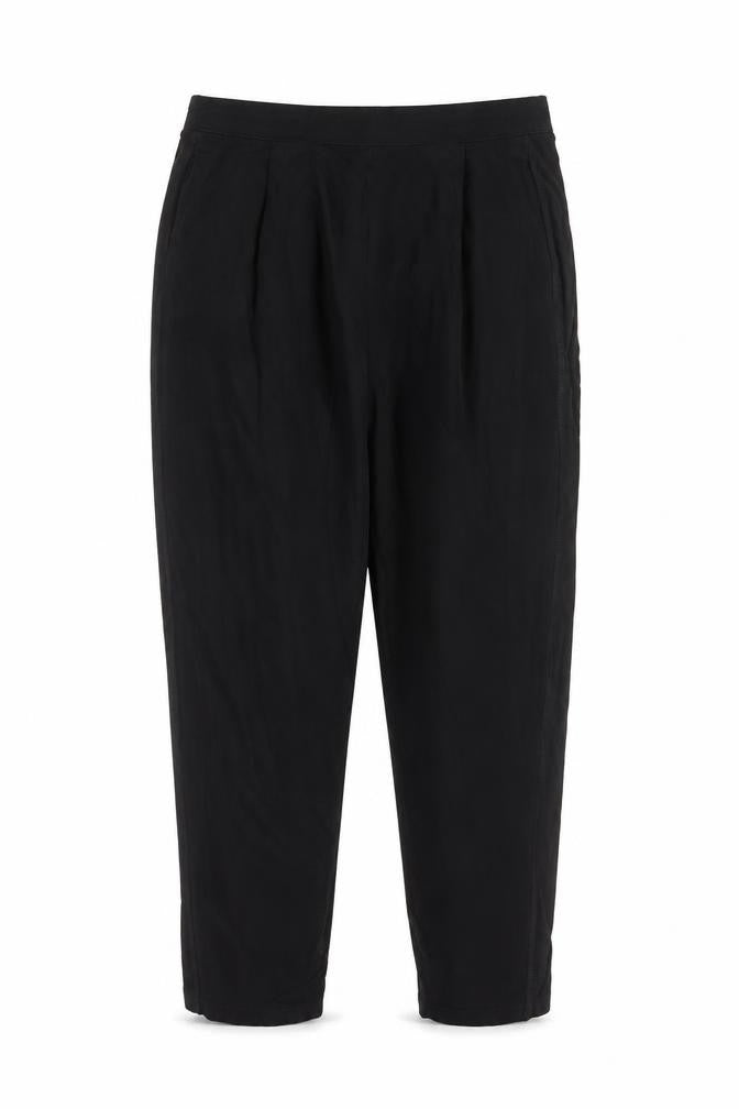 Front view of Marks & Spencer Women's Black Trousers, size 5