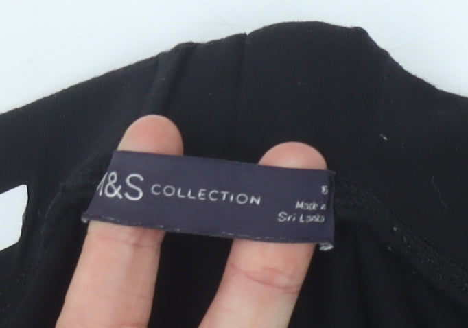 Marks and Spencer Women's Black Trousers Size 5